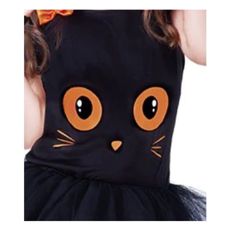Rubie's Costume da Gattina Nera Vestito per Halloween Carnevale Bam...