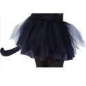 Costume da Gattina Nera Vestito per Halloween Carnevale Bambina da 3 a 8 anni
