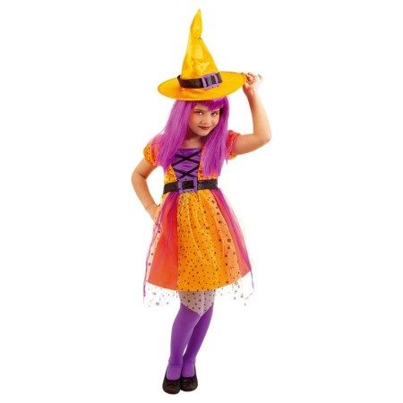 Rubie's Costume di carnevale per bambina travestimento strega abito...
