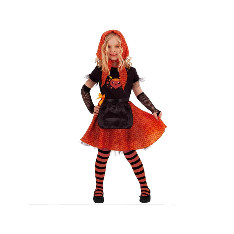 Costume Natività Contadina Pastorella Locandiera Bimba Bambina 3/8 anni presepe