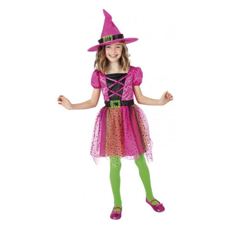 Rubie's Costume di carnevale per bambina travestimento strega abito...