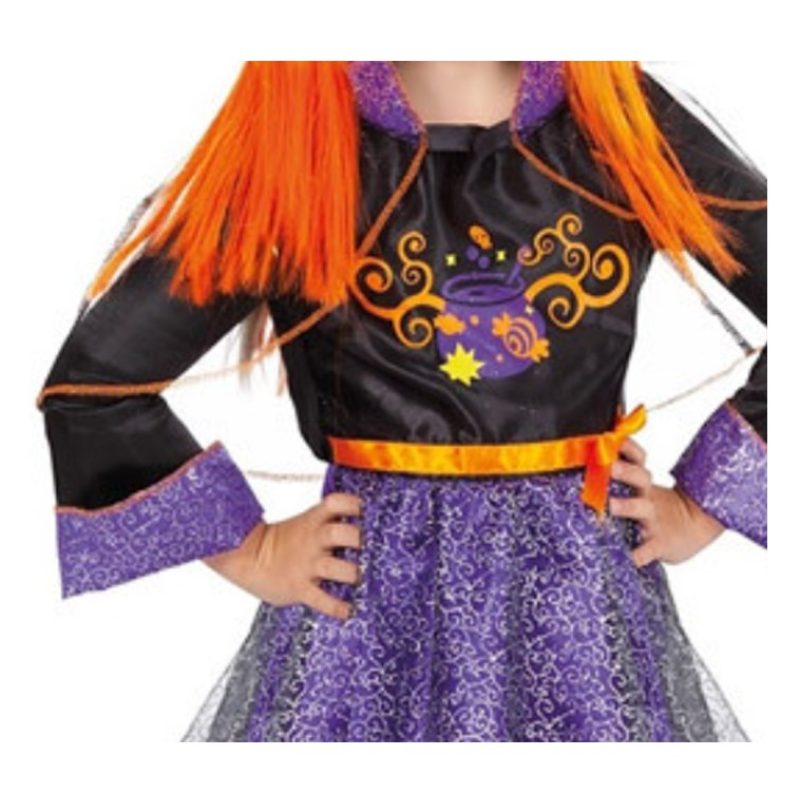 Rubie's Costume carnevale da strega travestimento abito bimba bambi...