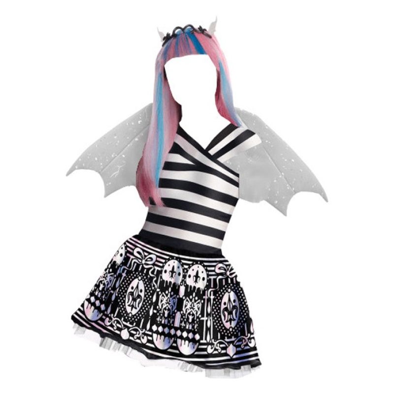 Rubie's Monster High Rochelle Goyle Costume bimba Bambina halloween...