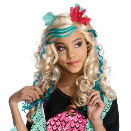 Costume Monster High Lagoona blue 3-4 anni bimba Bambina halloween carnevale