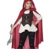 Guirca Carnevale Halloween vestito Costume cappuccetto rosso horror...