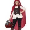 Guirca Carnevale Halloween vestito Costume cappuccetto rosso horror...