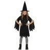 Guirca Costume di carnevale per bambina travestimento Strega Salem ...