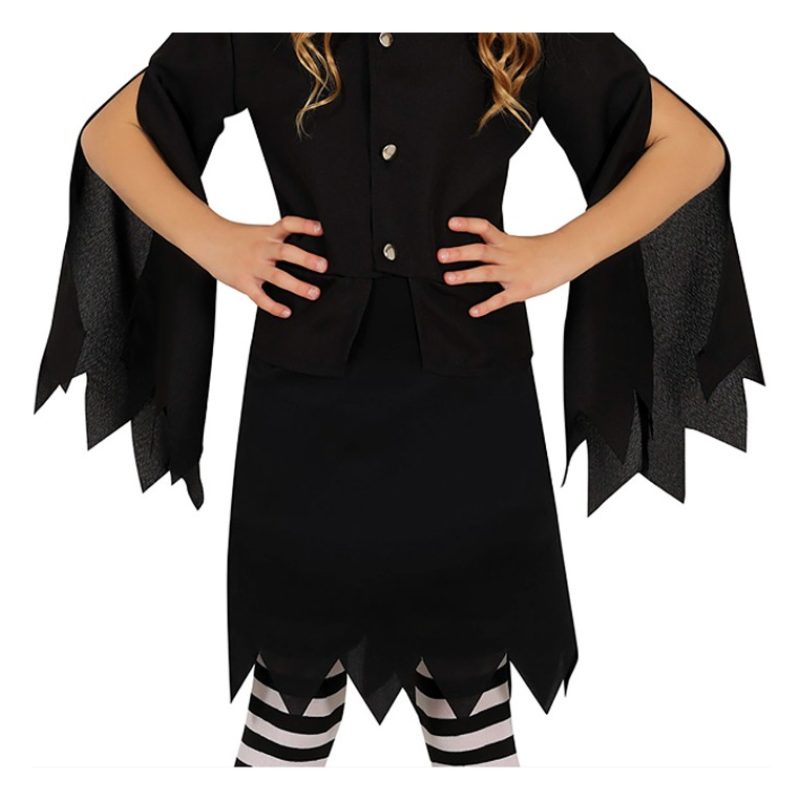 Guirca Costume di carnevale per bambina travestimento Strega Salem ...