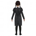 Costume Carnevale mercoledì Famiglia Addams serie TV Netflix bambina halloween