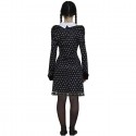 Costume Carnevale mercoledì Famiglia Addams serie TV Netflix bambina halloween