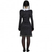 Costume Carnevale mercoledì Famiglia Addams serie TV Netflix bambina halloween