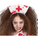 Costume infermiera zombie carnevale halloween abito vestito horror bambina 5-12