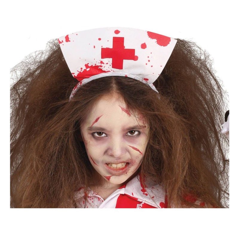 Guirca Costume infermiera zombie carnevale halloween abito vestito ...