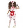 Guirca Costume infermiera zombie carnevale halloween abito vestito ...