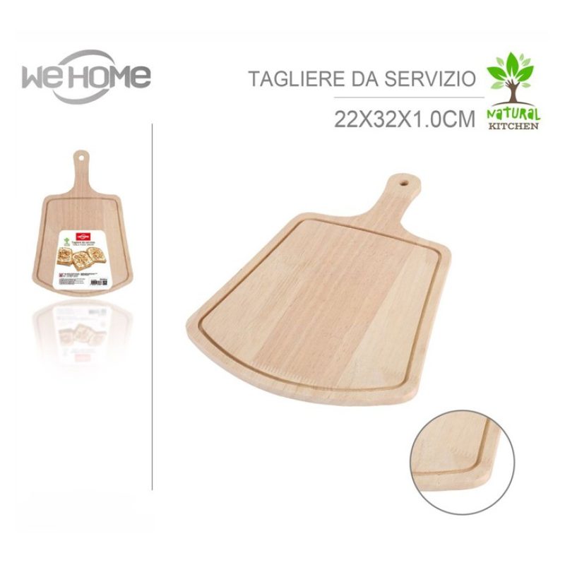 WeHome Tagliere in legno con maniglia taglieri da cucina x salumi c...