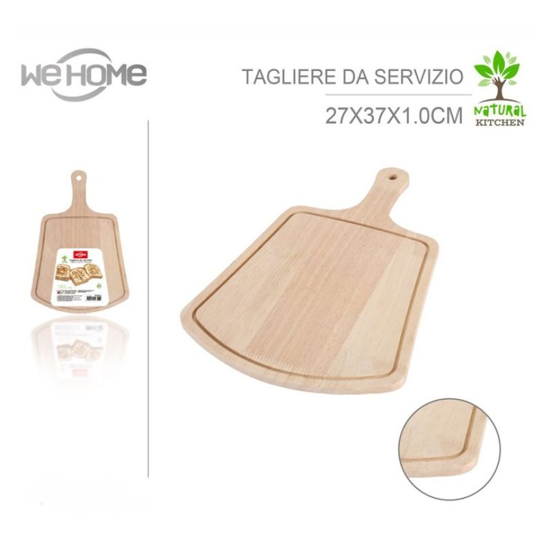 WeHome Tagliere in legno con maniglia taglieri da cucina x salumi c...