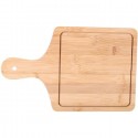 Tagliere Quadrato in legno con maniglia taglieri cucina per salumi carne vassoio