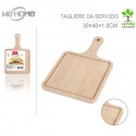Tagliere Quadrato in legno con maniglia taglieri cucina per salumi carne vassoio
