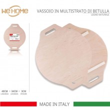 Piatto da portata tondo in legno Tagliere per salumi aperitivi antipasto vassoio