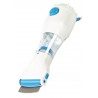 Pettine LED elettrico aspira sacco elimina pidocchi lendini uova capelli bambini