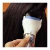 Pettine LED elettrico aspira sacco elimina pidocchi lendini uova capelli bambini