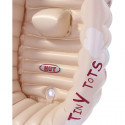 Vasca Tiny Tots per Bagnetto Gonfiabile beige 91x61x29 cm 0-12 mesi bambini