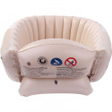 Vasca Tiny Tots per Bagnetto Gonfiabile beige 91x61x29 cm 0-12 mesi bambini