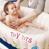 Vasca Tiny Tots per Bagnetto Gonfiabile beige 91x61x29 cm 0-12 mesi...