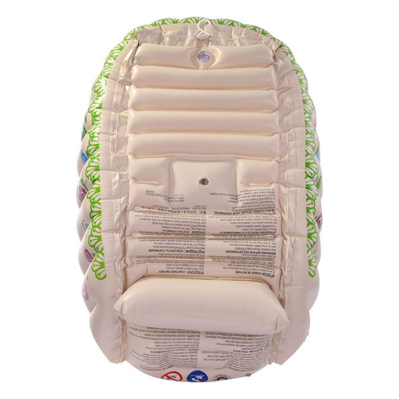 Vasca Tiny Tots per Bagnetto Gonfiabile beige 91x61x29 cm 0-12 mesi...