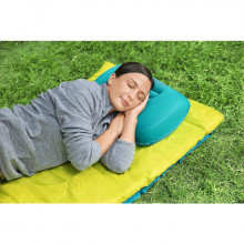 Bestway Cuscino gonfiabile floccato viaggio mare campeggio 47x31x15cm Pavillo