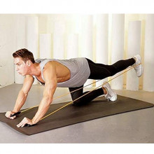 Elastici Fitness Banda Elastica di Resistenza Allenamento Fascia 30lb regolabile