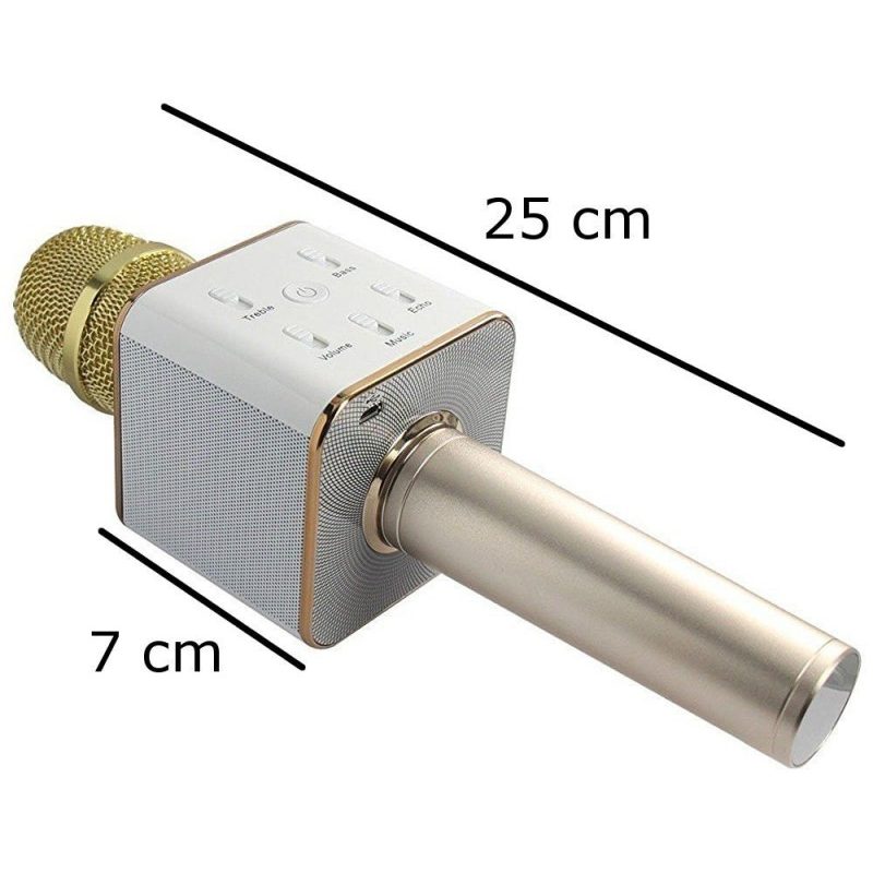 Microfono ORO wireless bluetooth cassa integrata batteria karaoke altoparlante