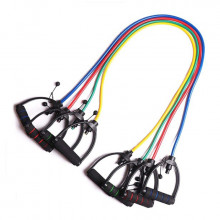 Elastici Fitness Banda Elastica di Resistenza Allenamento Fascia 30lb regolabile