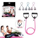 Elastici Fitness Banda Elastica di Resistenza Allenamento Fascia 30lb regolabile