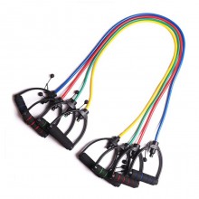 Elastici Fitness Banda Elastica di Resistenza Allenamento Fascia 30lb regolabile