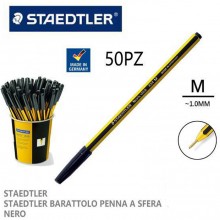 Penna NORIS STICK Staedtler 1,0mm penna a sfera 50 pezzi blu nero rosso verde