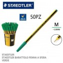 Penna NORIS STICK Staedtler 1,0mm penna a sfera 50 pezzi blu nero rosso verde