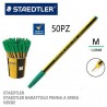 Staedtler Penna NORIS STICK Staedtler 1,0mm penna a sfera 50 pezzi ...