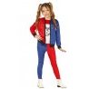 Guirca Costume bambina halloween carnevale harley quinn Suicide Squ...