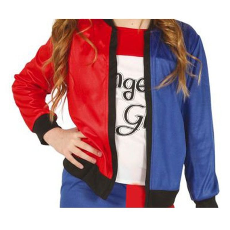 Guirca Costume bambina halloween carnevale harley quinn Suicide Squ...