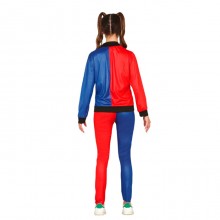 Costume bambina halloween carnevale harley quinn Suicide Squad Vestito cosplay