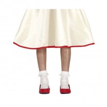 Costume Annabelle The Conjuring bambola bambina Halloween abito horror 5-16 anni