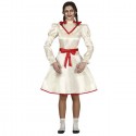 Costume Annabelle The Conjuring bambola bambina Halloween abito horror 5-16 anni