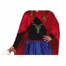 Frozen Vestito Carnevale Maschera Anna Costume per bambine 3-12 anni halloween