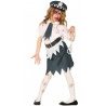 Guirca Costume vestito travestimento carnevale bambina zombie poliz...