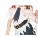 Costume vestito travestimento carnevale bambina zombie poliziotta halloween 5-12