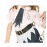 Guirca Costume vestito travestimento carnevale bambina zombie poliz...