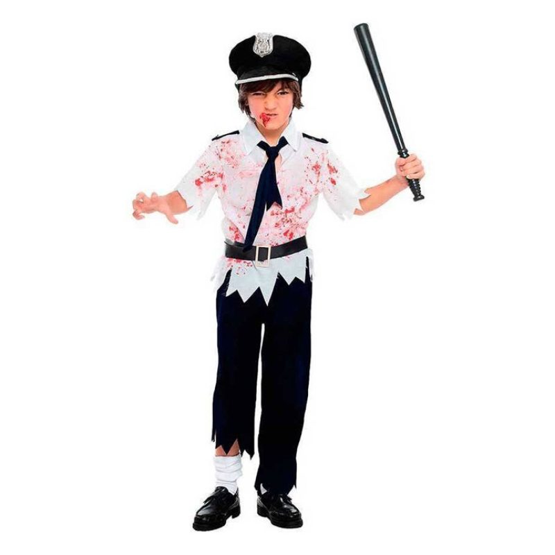 Guirca Costume vestito travestimento zombie poliziotto halloween ca...