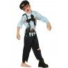 Guirca Costume Bambino 7/9 10/12 Anni Zombie Poliziotto Horror Hall...