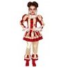 Guirca Costume clown carnevale bambina vestito Guirca pagliaccia as...